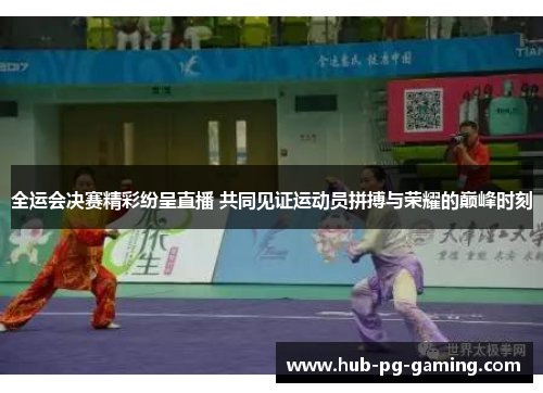 全运会决赛精彩纷呈直播 共同见证运动员拼搏与荣耀的巅峰时刻